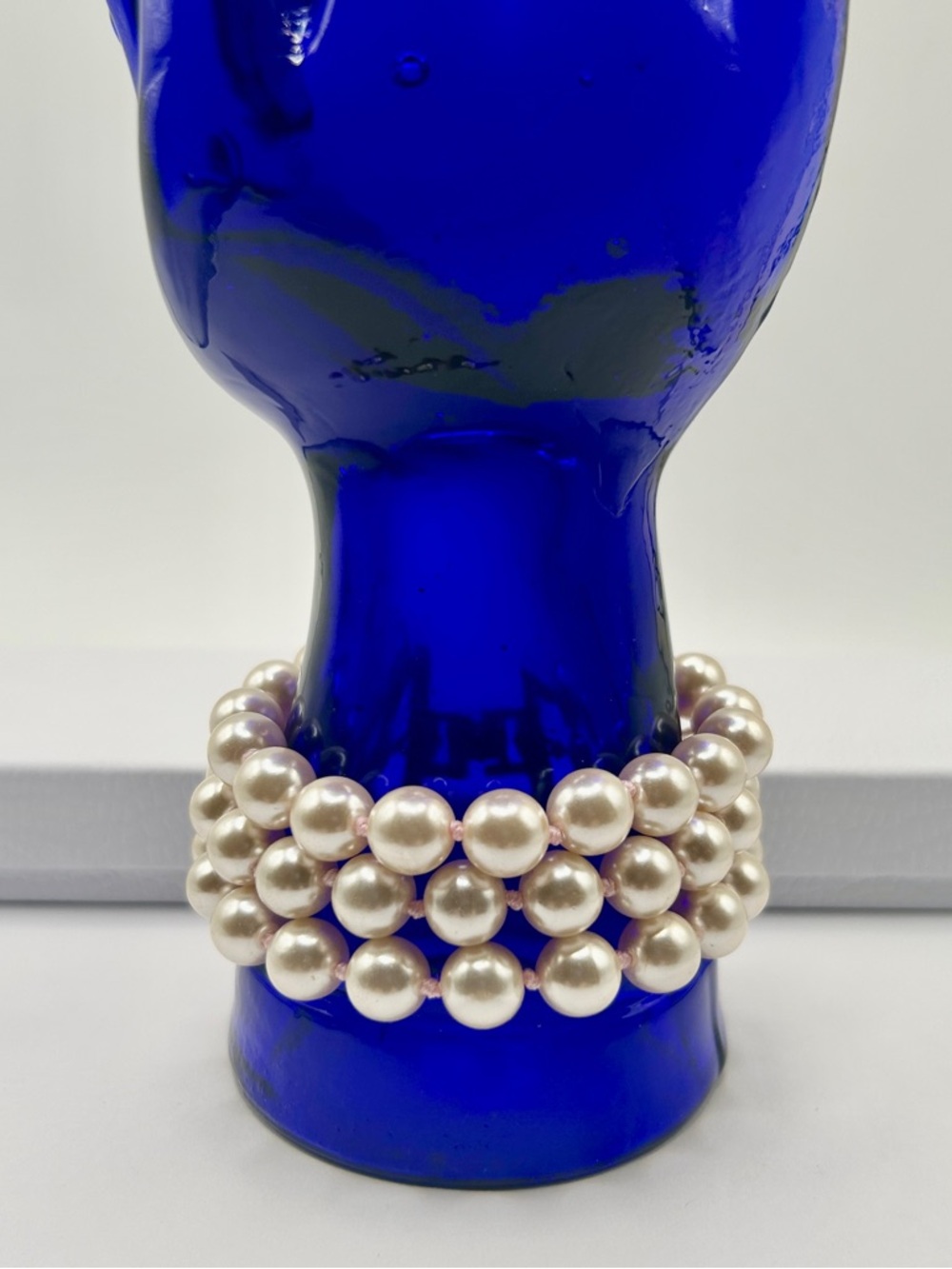 1980’s Richelieu Pink Pearl 10mm Triple Strand Bracelet 10k Gold Clasp - Picture 15 of 16